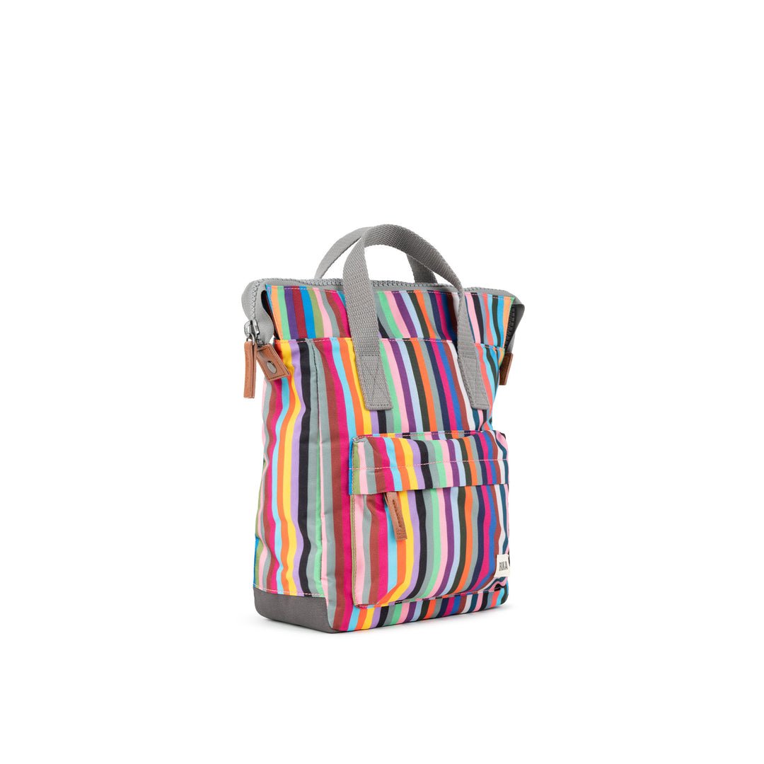 BANTRY B MULTI STRIPE RECYCLED CANVAS - SMALL - RUTHERFORD & Co