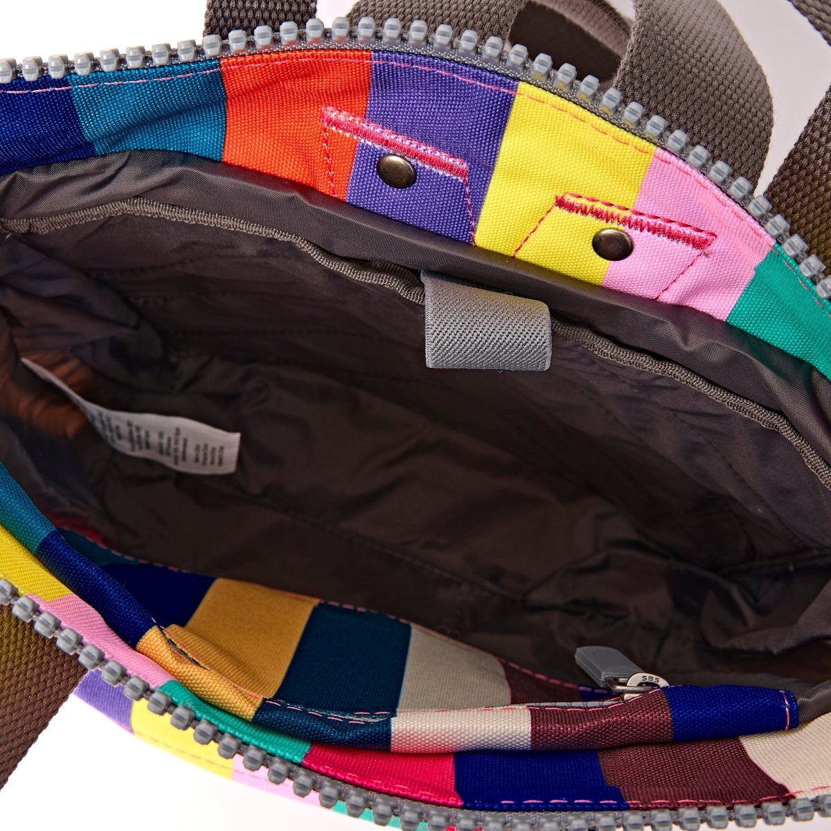 Bantry Backpack in Wide Multi Stripe - RUTHERFORD & Co