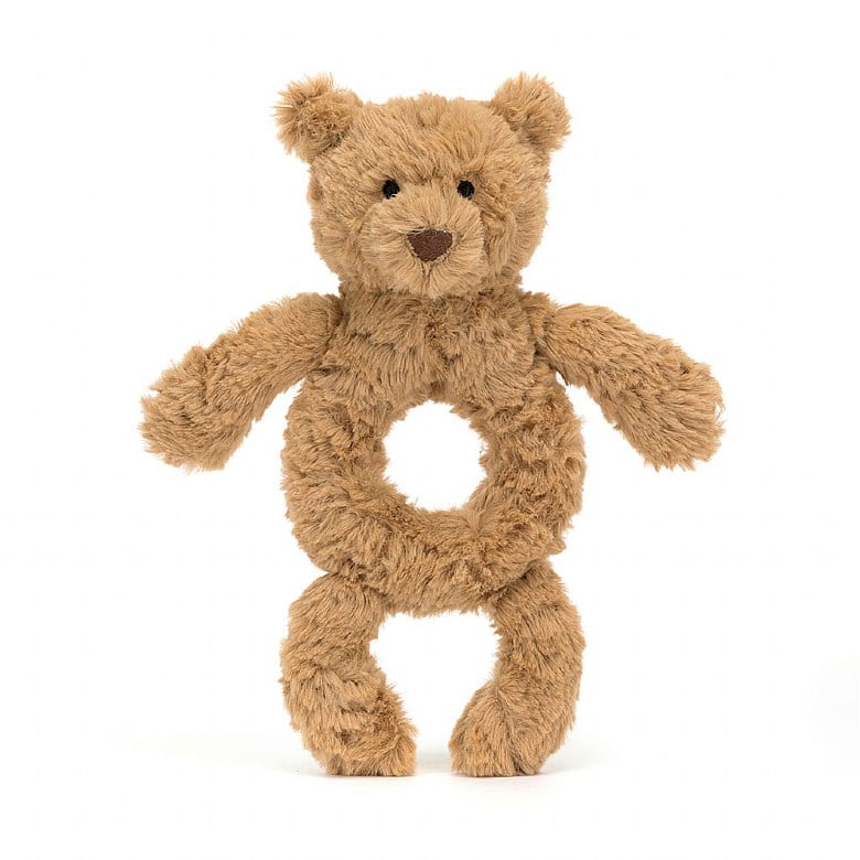 Bartholomew Bear Ring Rattle - RUTHERFORD & Co
