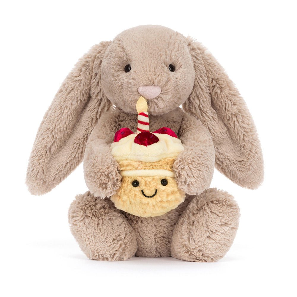 Bashful Beige Birthday Bunny - RUTHERFORD & Co