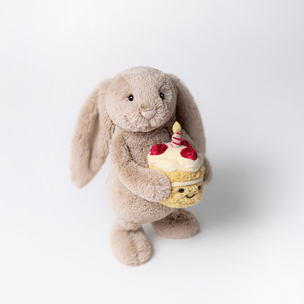 Bashful Beige Birthday Bunny - RUTHERFORD & Co