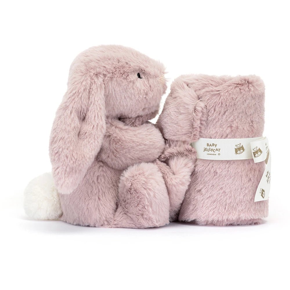 Bashful Luxe Bunny Rosa Soother - RUTHERFORD & Co