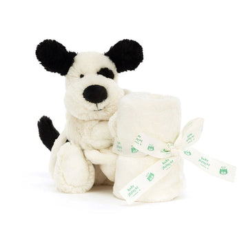 Bashful Rufferty Black & Cream Puppy Soother - RUTHERFORD & Co