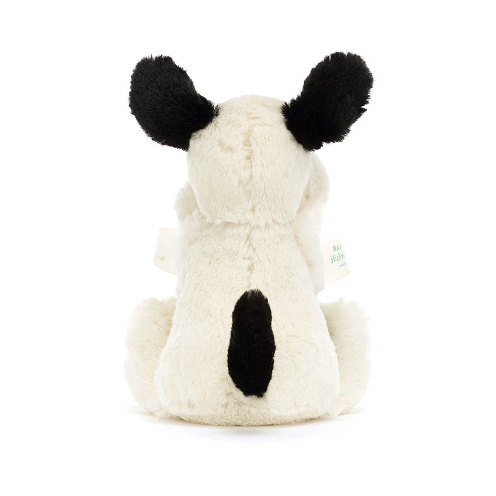 Bashful Rufferty Black & Cream Puppy Soother - RUTHERFORD & Co