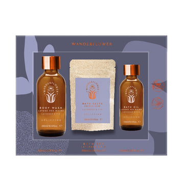 BATHING RITUALS SET PURPLE - RUTHERFORD & Co