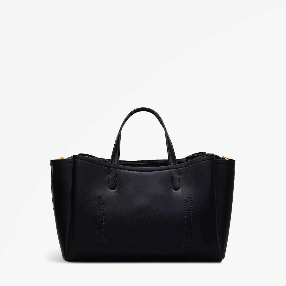 BATHURST MEWS - BLACK - MEDIUM ZIPTOP GRAB - RUTHERFORD & Co