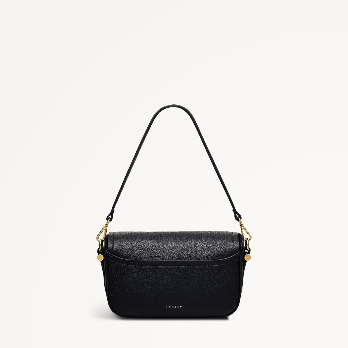 BATHURST MEWS - BLACK - SMALL FLAPOVER CROSSBODY - RUTHERFORD & Co
