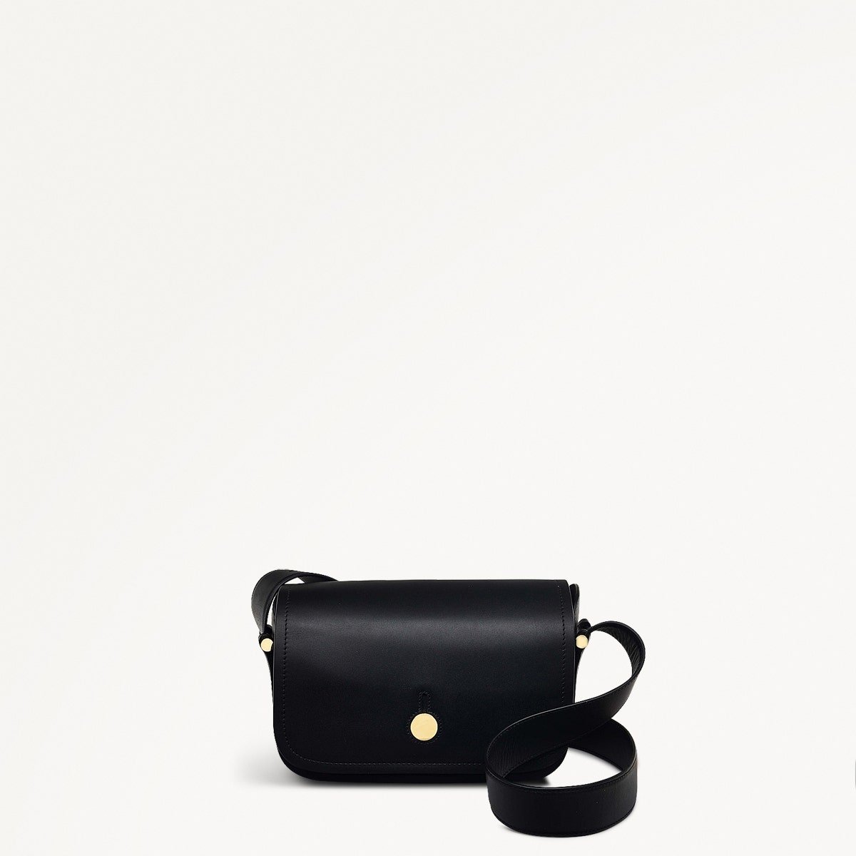 BATHURST MEWS/BLACK/MEDIUM FLAPOVER CROSSBODY - RUTHERFORD & Co