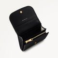 BATHURST MEWS/BLACK/MEDIUM FLAPOVER PURSE - RUTHERFORD & Co