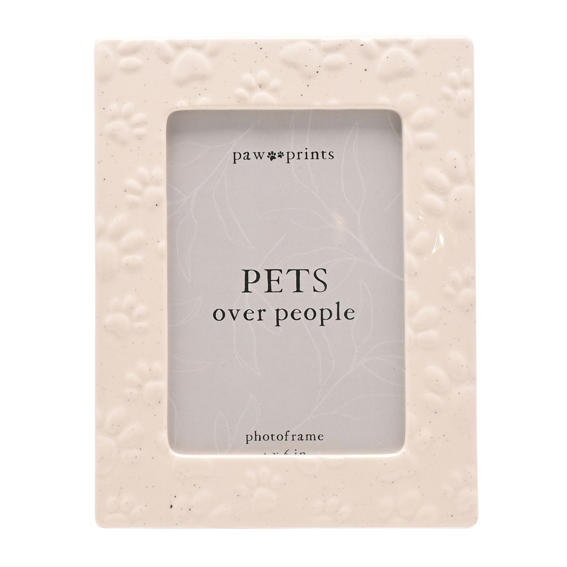 Best of Breed Paw Prints Ceramic Photo Frame