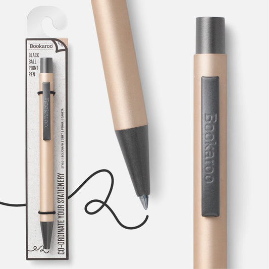 Bookaroo Pen Gold