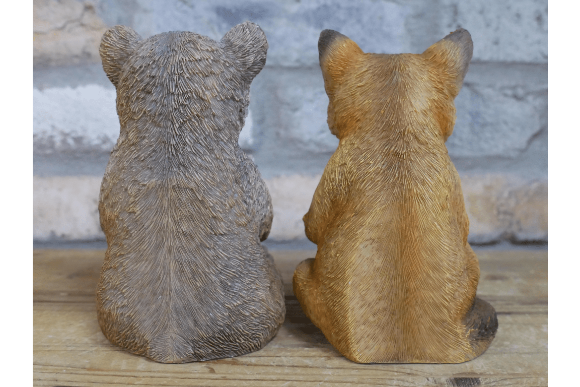 Bear & Fox Bookends - RUTHERFORD & Co