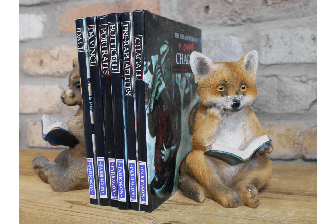 Bear & Fox Bookends - RUTHERFORD & Co