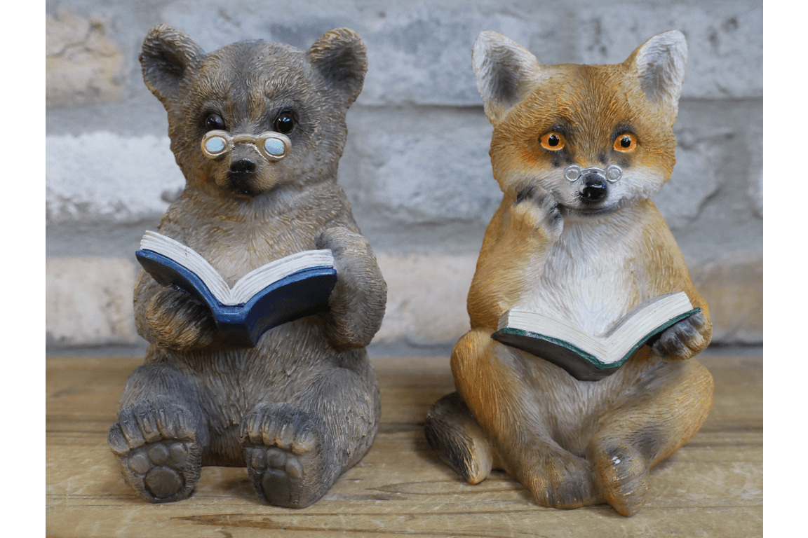 Bear & Fox Bookends - RUTHERFORD & Co