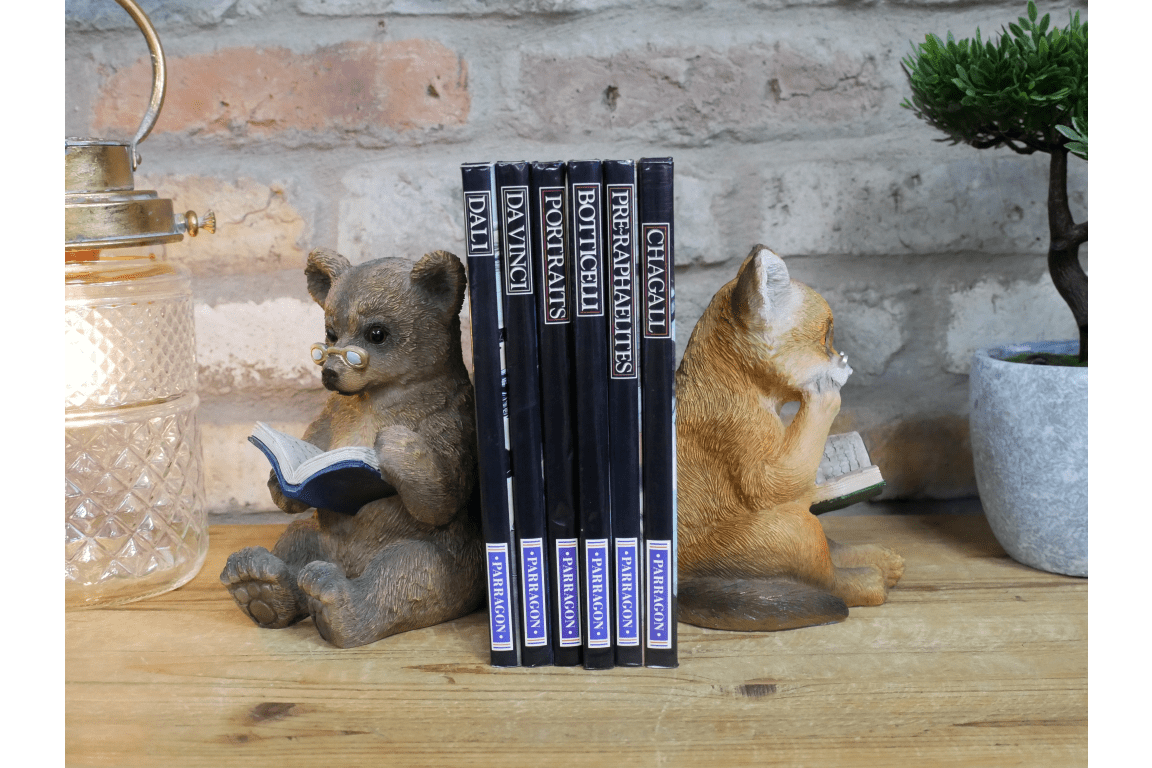 Bear & Fox Bookends - RUTHERFORD & Co