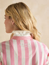 Beaufort Pink/Cream Polo Shirt - RUTHERFORD & Co