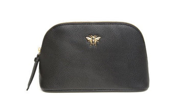 Beauty Case - Make Up Bag/Black/Medium - RUTHERFORD & Co