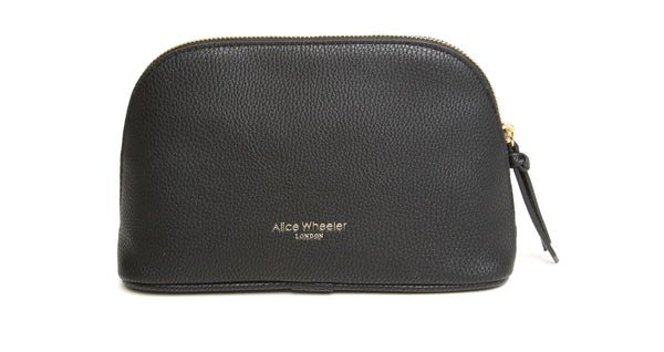 Beauty Case - Make Up Bag/Black/Medium - RUTHERFORD & Co