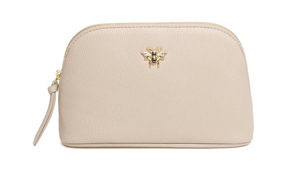 Beauty Case - Make Up Bag/Stone - RUTHERFORD & Co