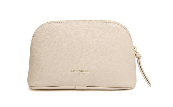 Beauty Case - Make Up Bag/Stone - RUTHERFORD & Co