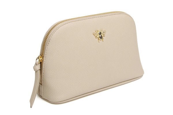 Beauty Case - Make Up Bag/Stone - RUTHERFORD & Co