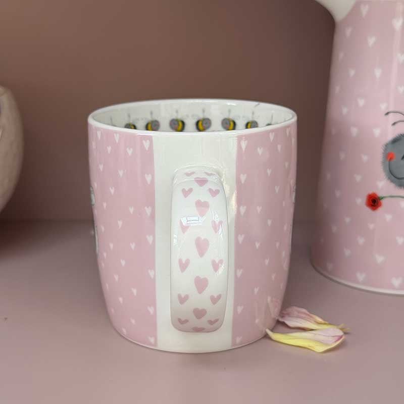 Bee and Flower Mug - RUTHERFORD & Co