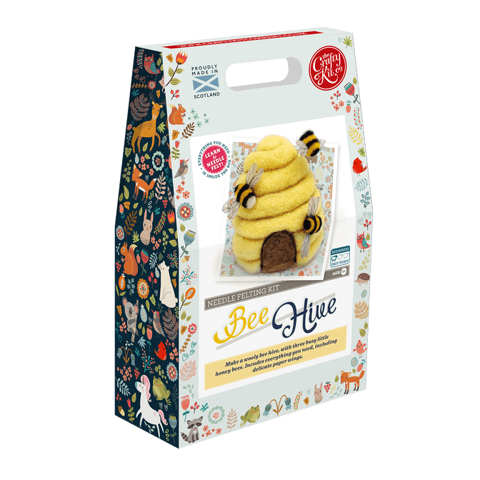 Bee Hive Needle Felting Craft Kit - RUTHERFORD & Co
