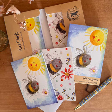 Bee Notecard Wallet - RUTHERFORD & Co