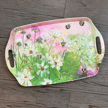 Bees in Summer Large Tray - RUTHERFORD & Co