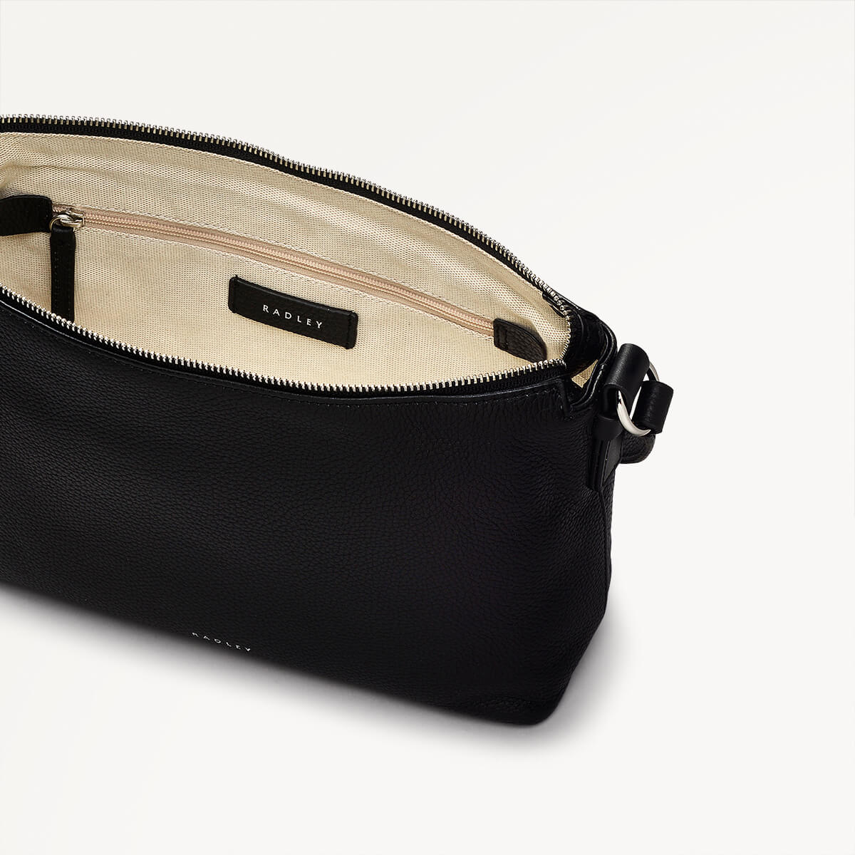 Bella Radley Small Ziptop Cross Body Black - RUTHERFORD & Co
