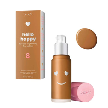 Hello Happy Flawless Brightening Foundation Shade 8, 30ml