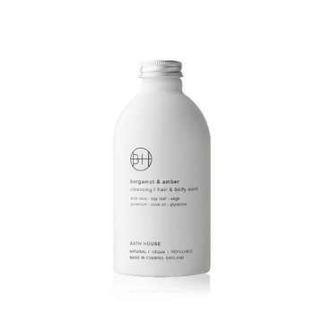 Bergamot & Amber Hair & Body Wash 300ml - RUTHERFORD & Co