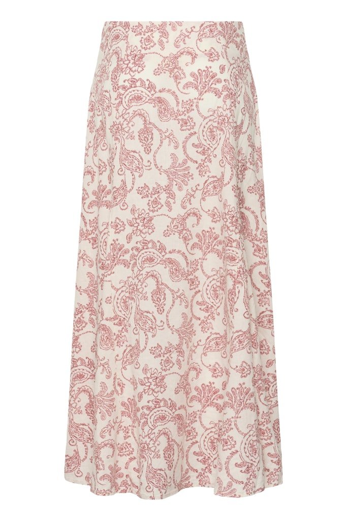BerilPW Skirt - Peach Blossom Dot Paisley - RUTHERFORD & Co