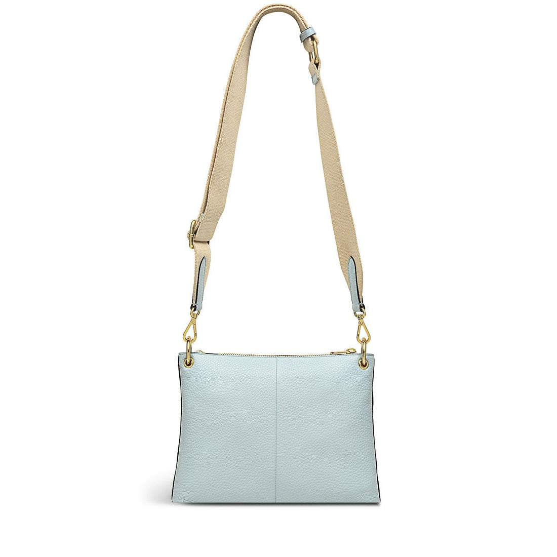Berwick Street Seafoam Medium Ziptop Crossbody - RUTHERFORD & Co