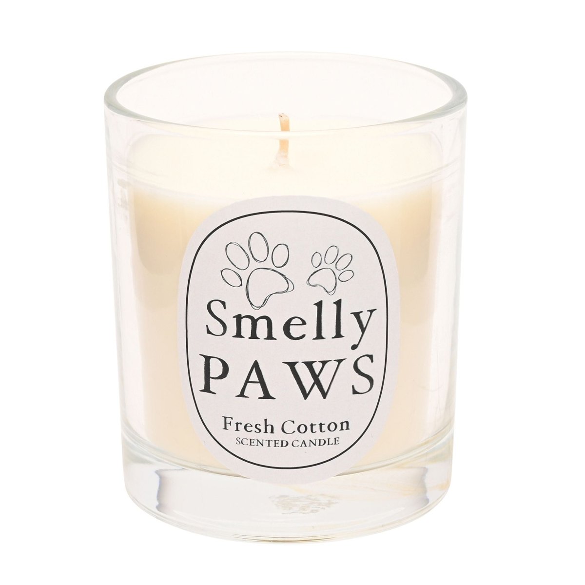 Best of Breed Smelly Paws 260g Candle - Fresh Cotton with Aroma Guard - RUTHERFORD & Co
