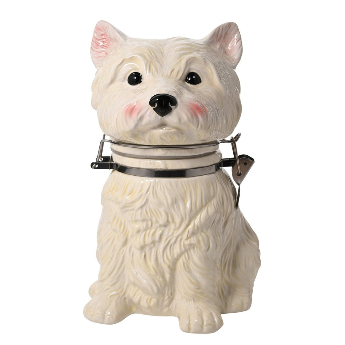 Best of Breed West Highland Terrier Biscuit Barrel - RUTHERFORD & Co