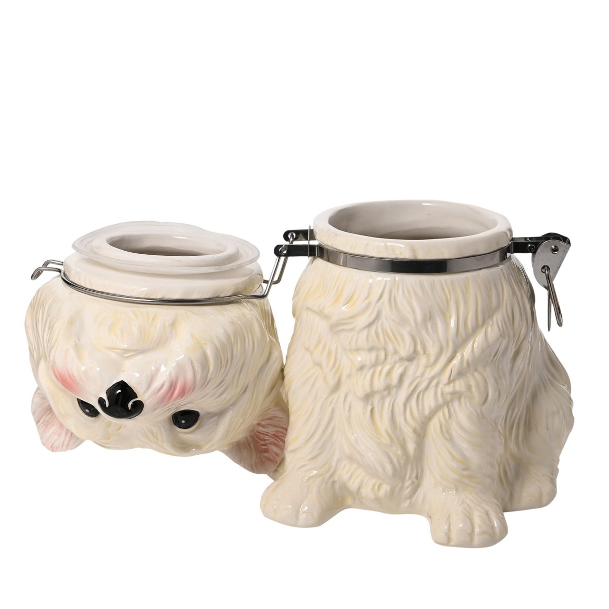 Best of Breed West Highland Terrier Biscuit Barrel - RUTHERFORD & Co