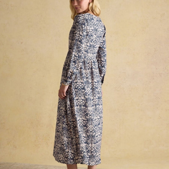 Bethany Blue Midi Dress - RUTHERFORD & Co