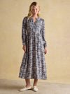 Bethany Blue Midi Dress - RUTHERFORD & Co