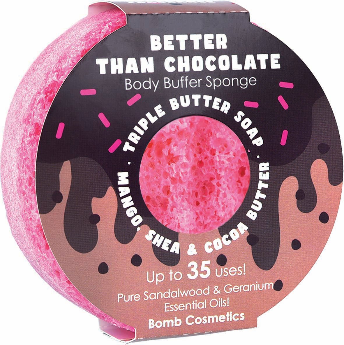 Better Than Chocolate Body Buffer Sponge - RUTHERFORD & Co