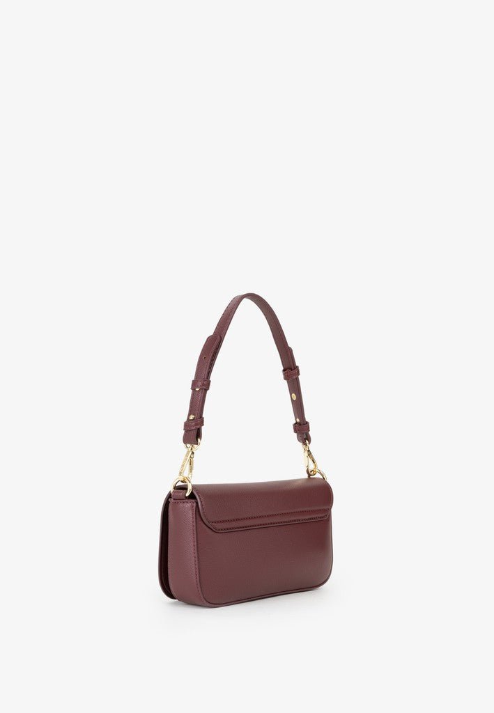 Bianka RE Flap Bag - Bordeaux - RUTHERFORD & Co