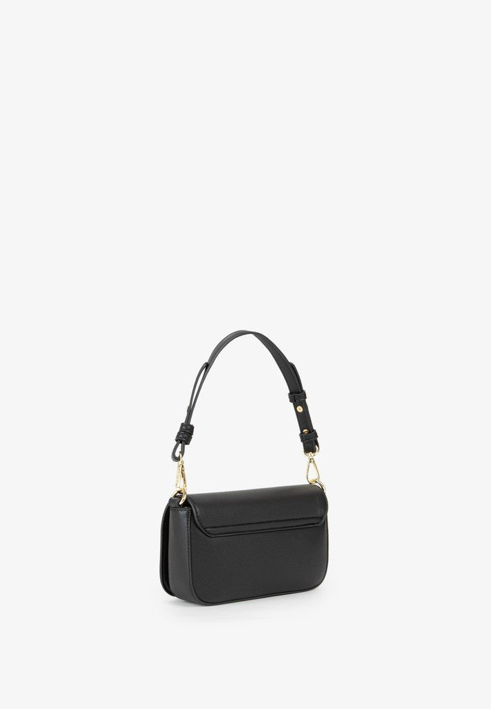 Bianka RE Flap Bag - Nero - RUTHERFORD & Co