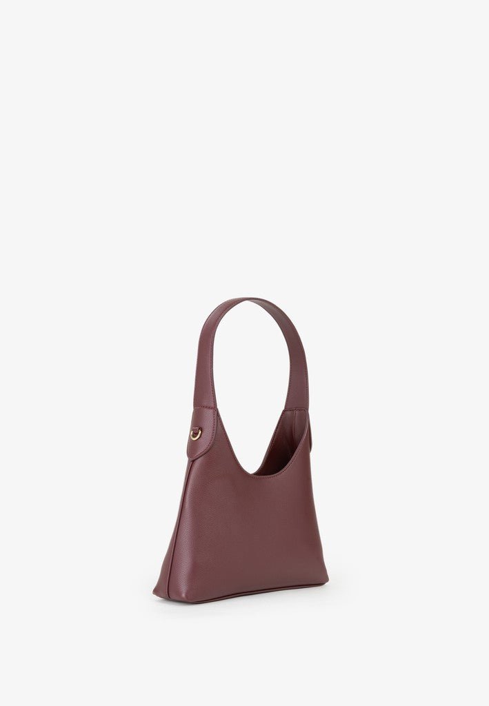 Bianka RE Hobo Bag - Bordeaux - RUTHERFORD & Co