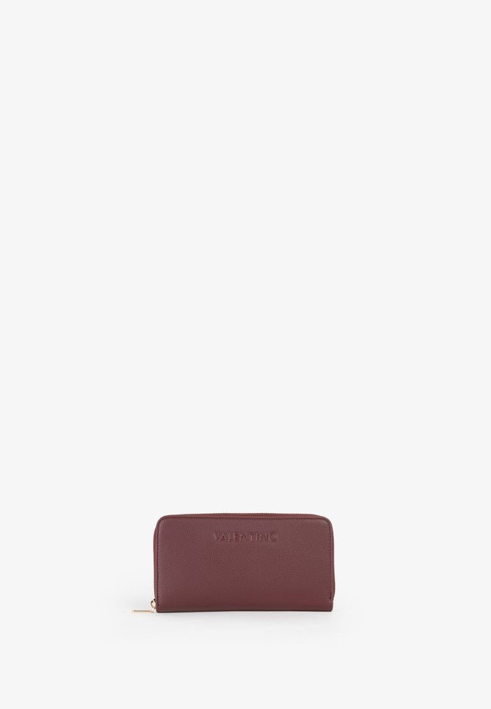 Bianka RE Large Zip Around Purse - Bordeaux - RUTHERFORD & Co