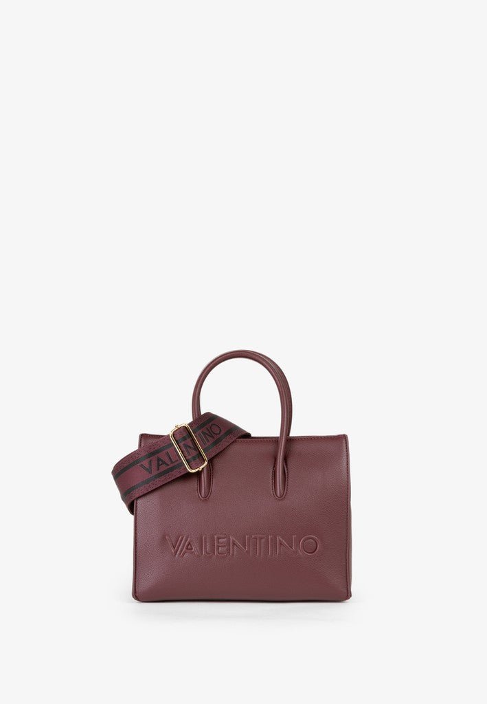 Bianka RE Shopping Bag - Bordeaux - RUTHERFORD & Co