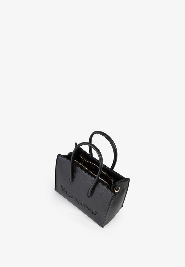 Bianka RE Shopping Bag - Nero - RUTHERFORD & Co