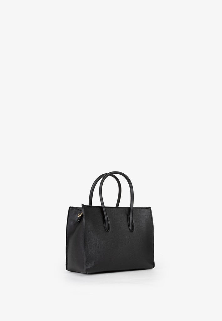 Bianka RE Shopping Bag - Nero - RUTHERFORD & Co