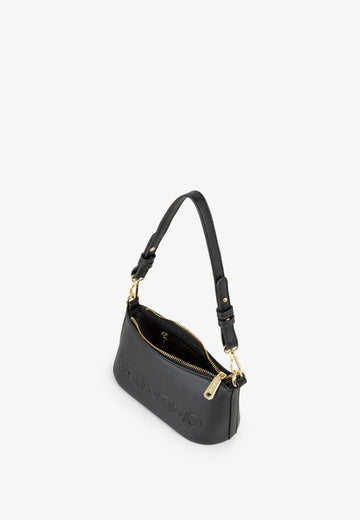 Bianka RE Shoulder Bag - Nero - RUTHERFORD & Co