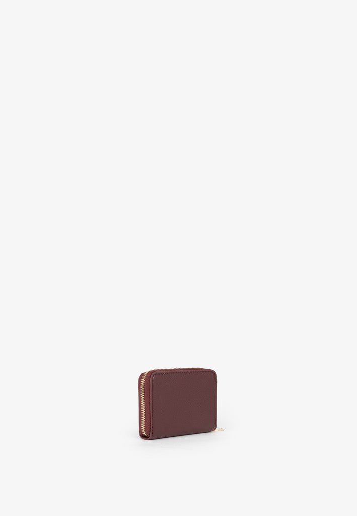 Bianka RE Small Zip Around Purse - Bordeaux - RUTHERFORD & Co