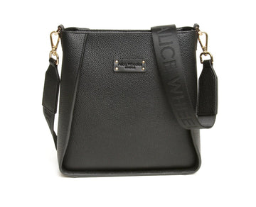 Black - Kensington Cross Body Bag - RUTHERFORD & Co